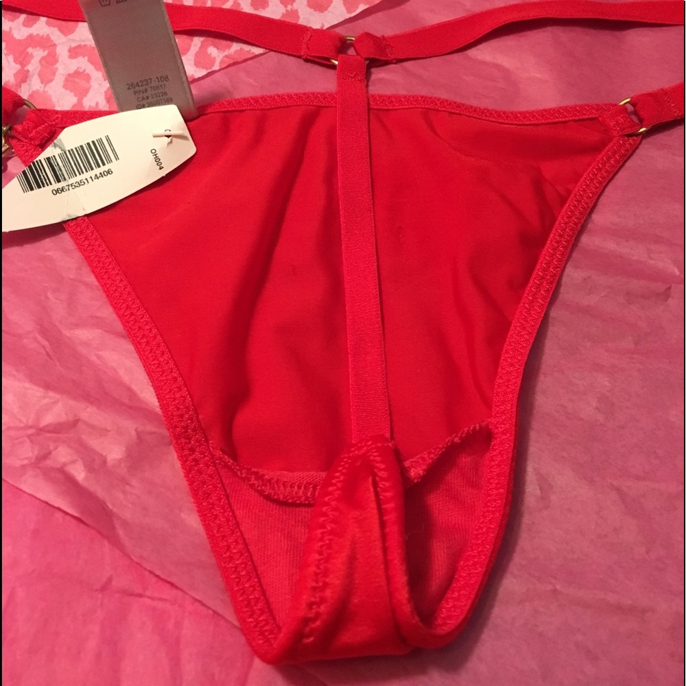 🍒DROP! RARE Lot of 2 One-Size V-Strings by VS - Picture 7 of 8